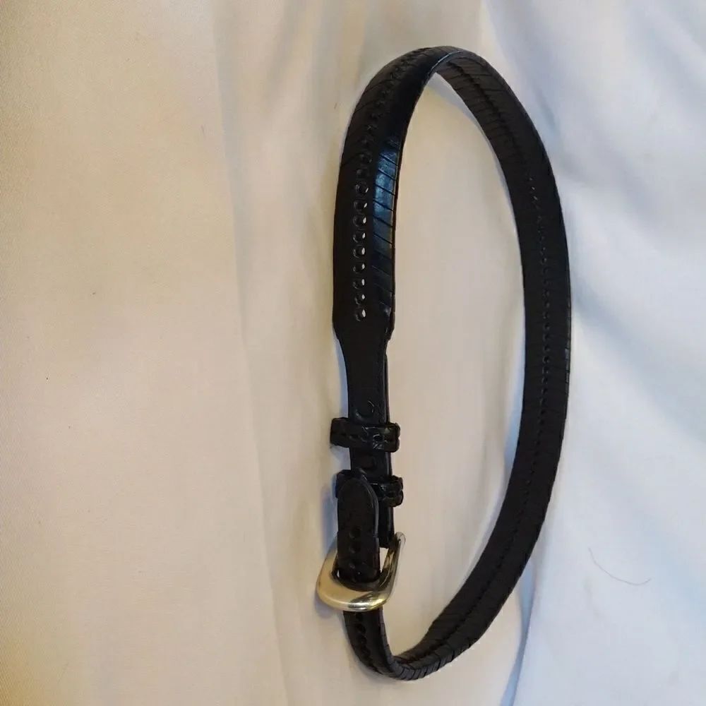 Leather belt